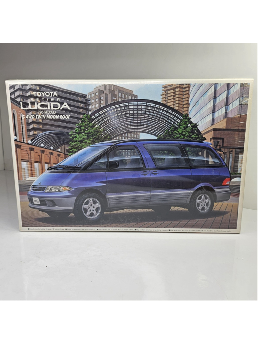 SEALED Aoshima 1/24 Toyota Estima Lucida 1995 G 4WD Model Kit RV-15 NEW Vintage